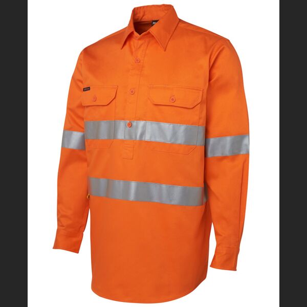 JB's HV (D+N) CLOSE FRONT L/S 190G SHIRT Thumbnail