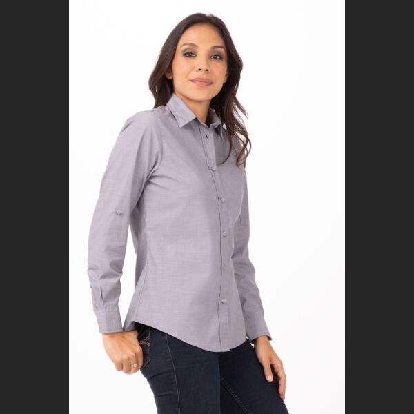 CHEF WORKS Women's Chambray Shirt Thumbnail